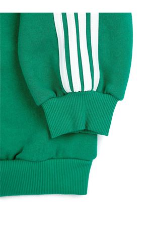 Felpa con zip in cotone verde BOBO CHOSES KIDS | B224AC056.